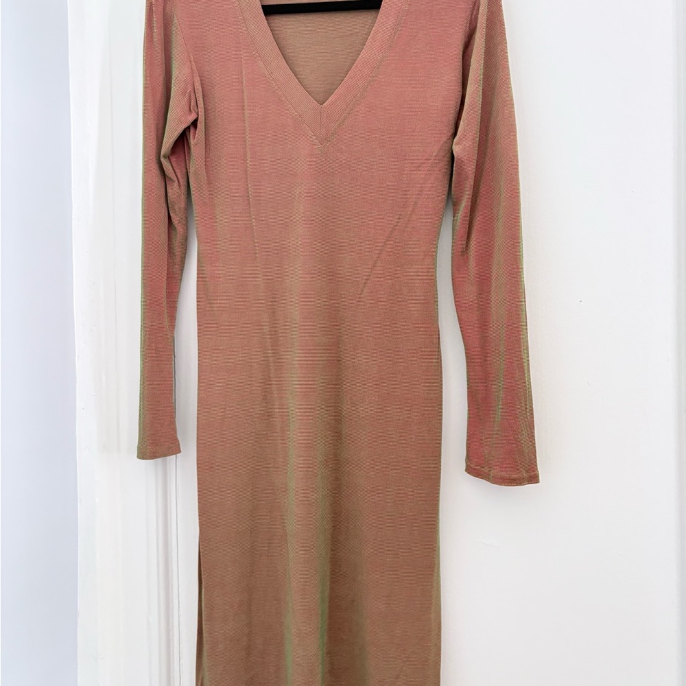 Ristarose San Francisco Vintage Iridescent Knit Midi Dress